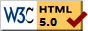 Validated HTML5